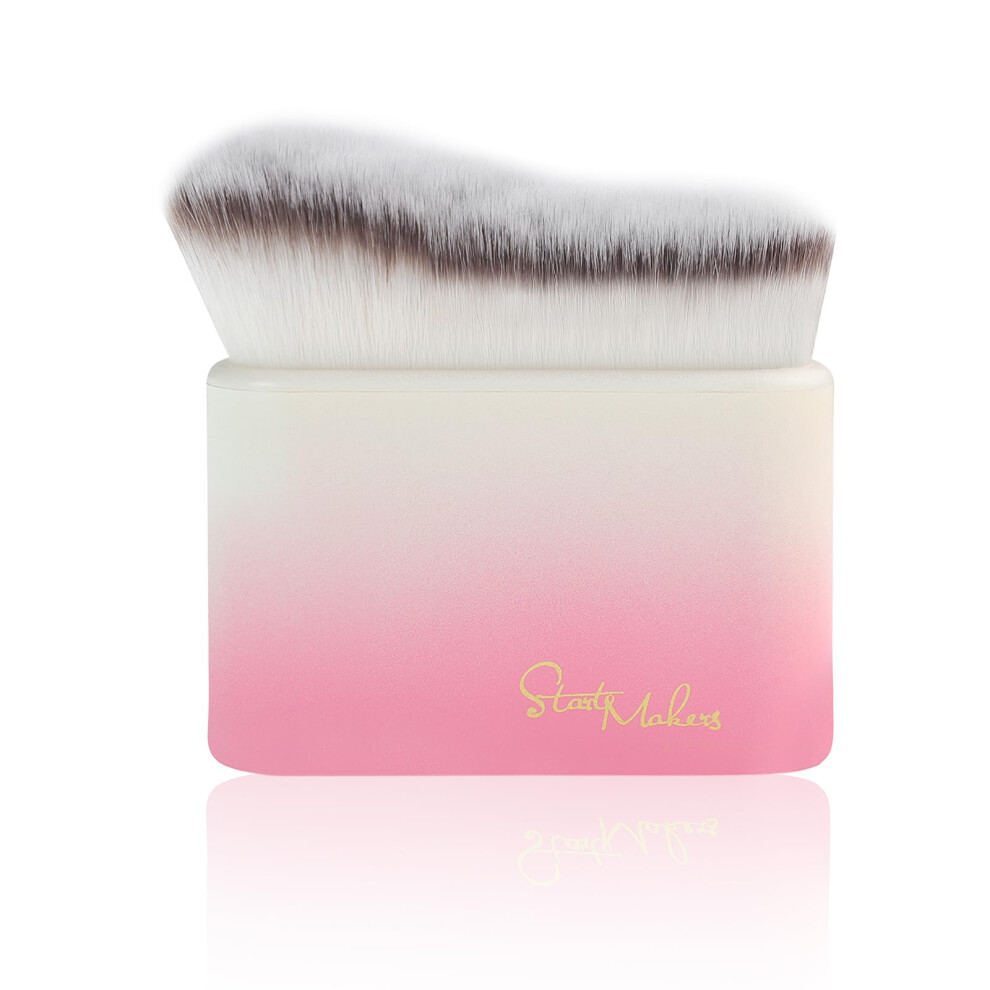 Start Makers Cream Self Tanning Body Brush, Foundation & Kabuki Makeup Brush For Liquid, Powder, Streak Free, Bronzer And Contouring Bronzer Brush