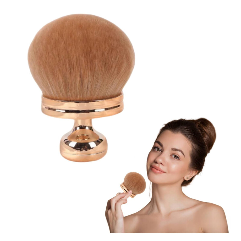 Ryfpdml Extra Large Body Makeup Brush, Body Brush For Tan Self Tanner Foundation Powder Brush Blending Liquid Bronzer Buffing Self Tanning Applicator For Face
