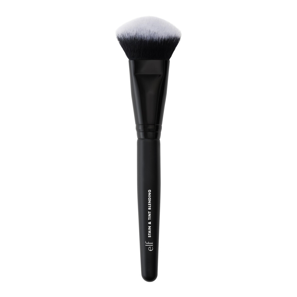 E.l.f. Stain & Tint Blending Brush, Liquid Blush Brush For Blending & Creating An Even Finish, Made With Synthetic Bristles, Vegan & Cruelty-Free