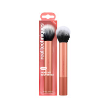 Real Techniques Skin Tint Base Brush, Liquid Foundation Makeup Brush for Skin Tint & Tinted Moisturizer, Streak-Free Blending, UltraPlush Bristles,
