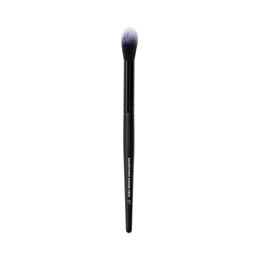 E.l.f. High Points Highlighter Brush, Soft & Tapered Face Makeup Brush For Illuminating & Creating Soft-Focus Glow, Vegan & Cruelty-Free