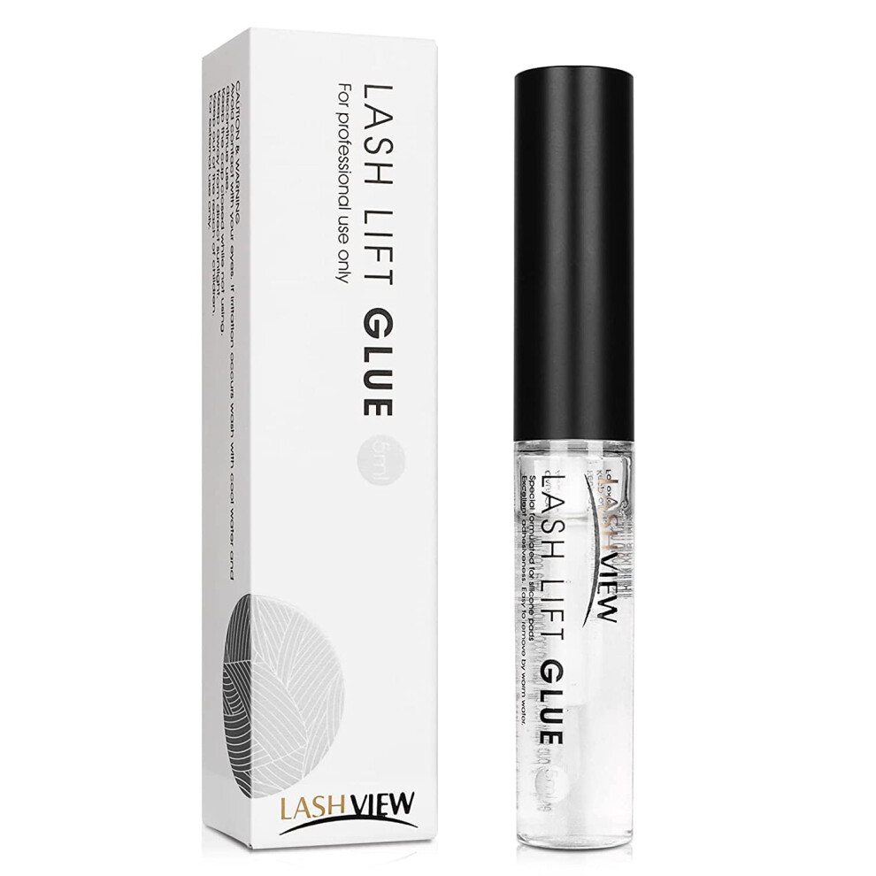 Lashview ?Lashview Lash Lift Kit,Lash Lift,Eyelash Perm Kit,Professional Semi-Permanent Curling Perming Wave Suitable For Salon (Lashlift-Glue)