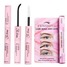 Fenshine Lash Bond and Seal,Cluster Eyelash Glue for Diy Individual-Eyelash Extensions,Super Strong Hold Cluster Lash Adhesive, Waterproof, Latex
