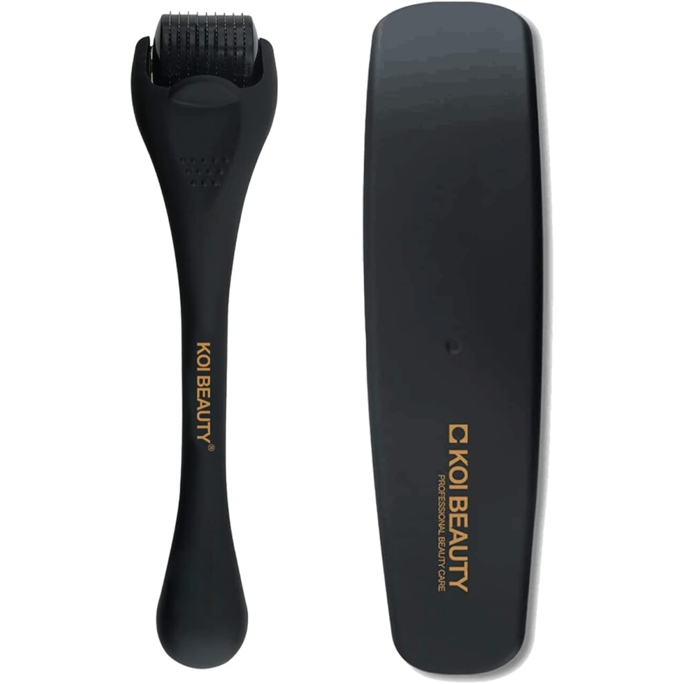 Koi Beauty Derma Roller 0.25Mm For Hair Growth, Microneedling Roller For Face Body Scalp, Beard Roller For Beard Growth, Micro Needling Roller 540