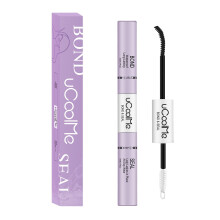 uCoolMe Lash Bond and Seal Waterproof for Lash Clusters 144Hours Long-Lasting Non-Irritating(Black Bond,10ML)