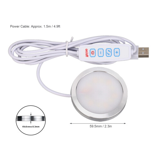2er Pack LED-Lampen-Set A1/A1mini/P1S/P1P, 3 Farben 1