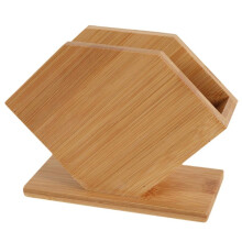 Scatola Porta Fazzoletti In Bambù A Forma di Cubo, Porta Tovaglioli di Carta, per La Casa, La Cucina, La Sala da Pranzo, La Decorazione e il
