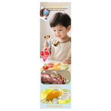 Handmikroskop für Kinder, 1000-Fache Vergrößerung, -Taschenmikroskop mit 2,0-Zoll-IPS-Bildschirm, STEM-Spielzeug B
