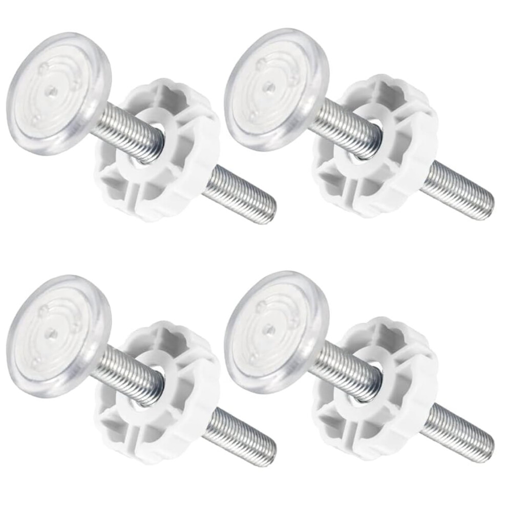 Lechengjia 4 Pack Of M10 Spindle Screw Bolts, Baby Gate Guru Extra Long M10 (10 Mm) Spindle Rods For Pressure Mounted Gates Replacement Set For Baby And Pet