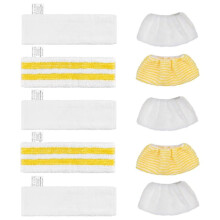 Mikrofaser-Wischmoppbezüge für  SC1, SC2, SC3, SC4, SC5 Mikrofaser-Tuchset Dampfreiniger-Zubehör