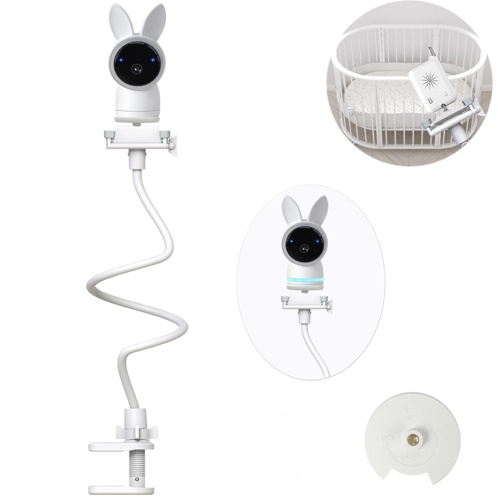 Baby Camera Holder Stand Flexible Baby Monitor Mount Stand Compatible With Arenti Obvhnua 900Es1 /S2 Baby Camera Holder Stand More Safety(33.4 Derebir