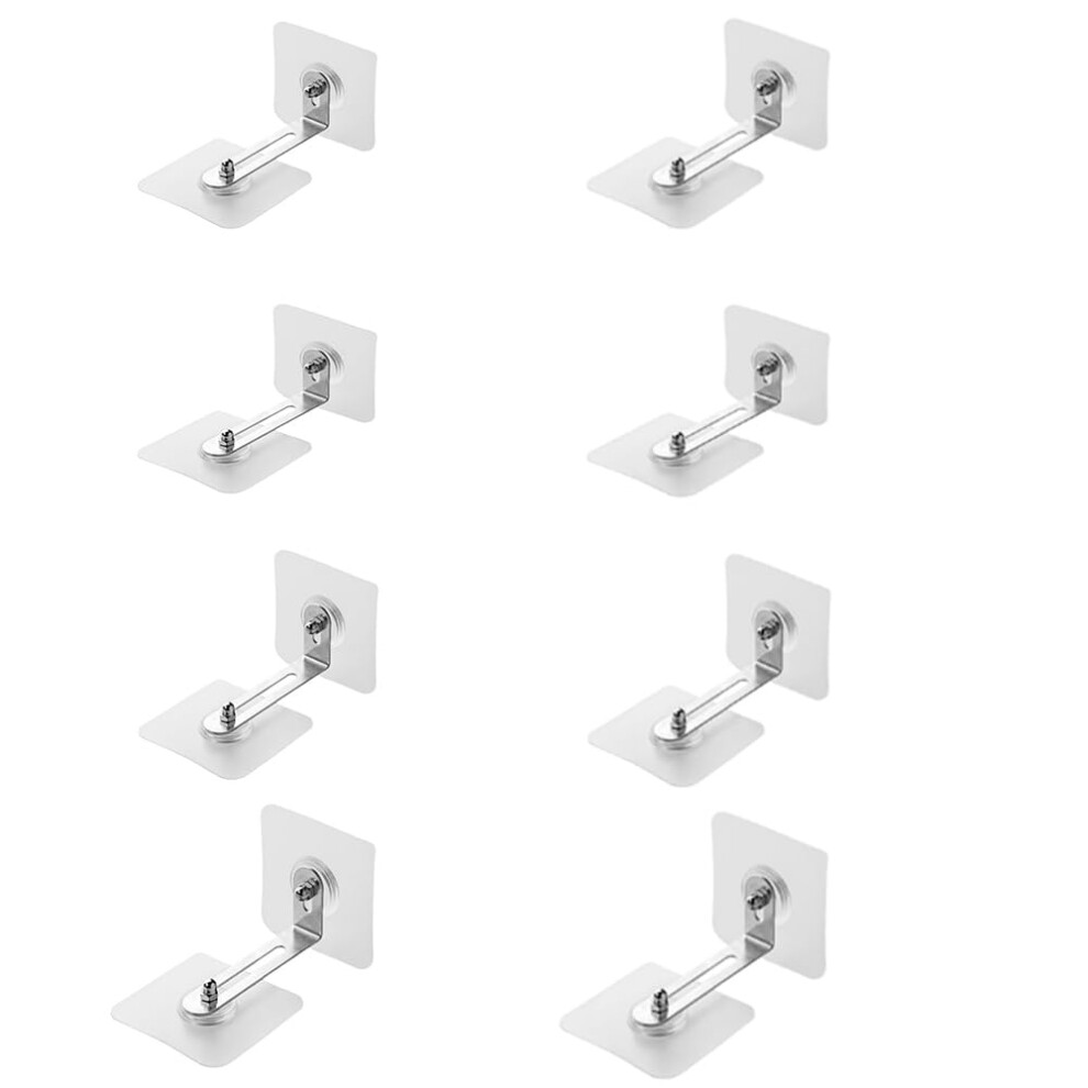 8Pcs Wall Anchor No Drill Install Anti-Tip Furniture Kit - Baby Proofing Gear To Fix Shelf And Prevent Falling For Child Safety Yalihaixia