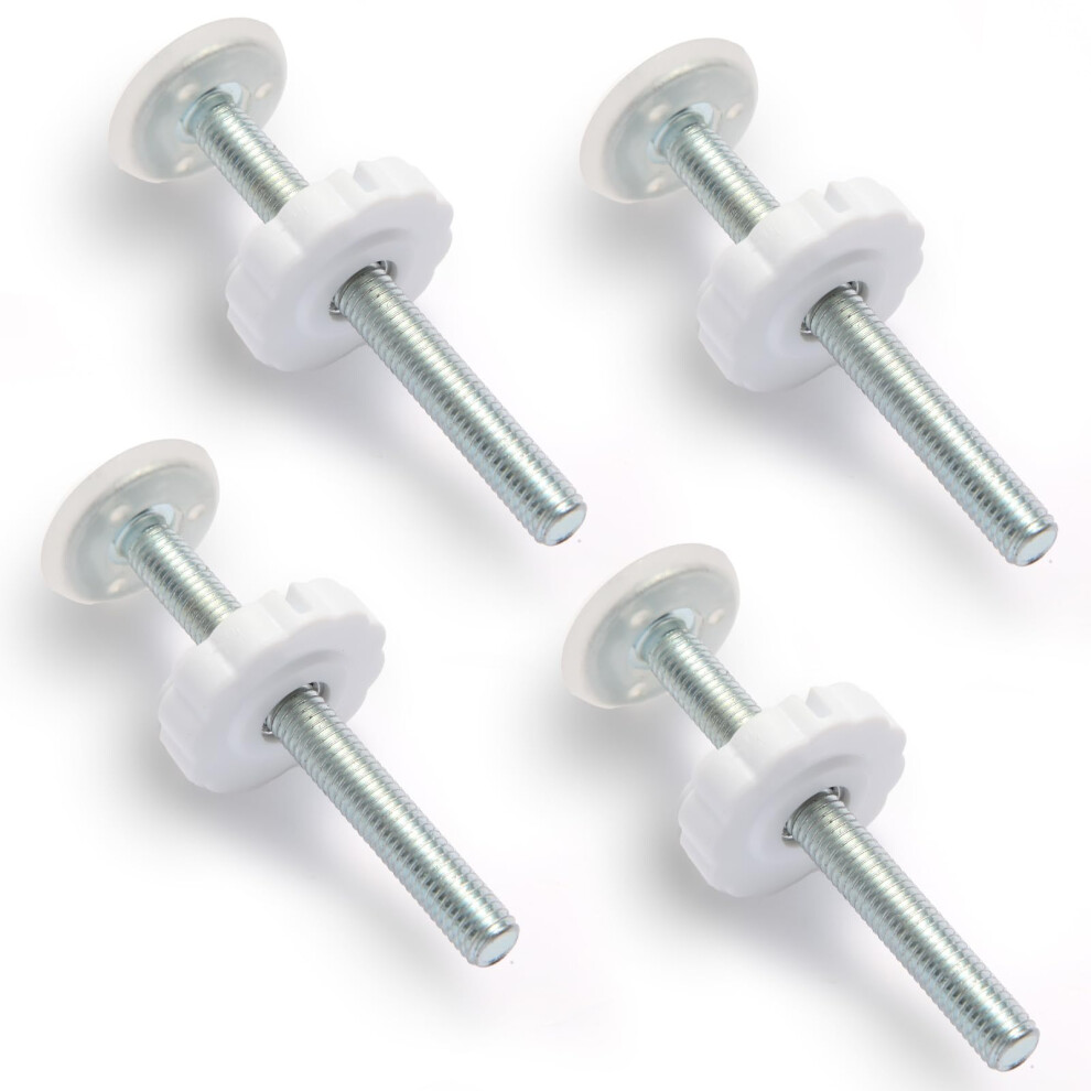 4 Pcs Pressure Mounted Baby Gates Threaded Spindle Rods M10 Walk Thru Gates Accessory Screw Bolts Kit For Baby Safety Gates Pet Dog Gate Stair Xingrun