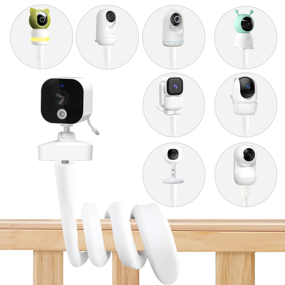 Baby Camera Monitor Mount Holder Stand For Momcozy/Boifun 6T/2Mt/Vb805/Jeeber Vb805pro/Ghb ?Abm700 /Obvhnua /Nanit Pro/Outinput Bm400 /Baby Derebir