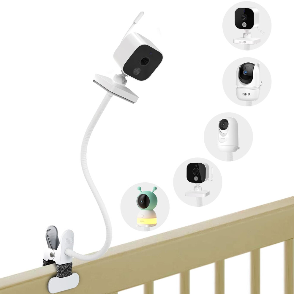 Universal Baby Monitor Mount, Compatible With Ghb Abm700 Sm50b, Momcozy Bm01, Boifun Baby 6T/Hellobaby Hb66 Pro, Wall Mount, Lightweight Akoemxeeo