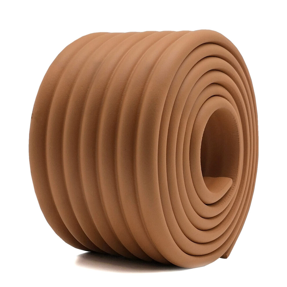 Multifunctional Edge And Corner Guard Coverage Baby Safety Bumper Diy 2M (Coffee) M2cbridge