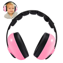 GUKOY Baby Ear Protection Noise Cancelling HeadPhones, Noise Reduction Ear Defenders for Ages 0-3 Years | Infant Hearing Protection Earmuffs