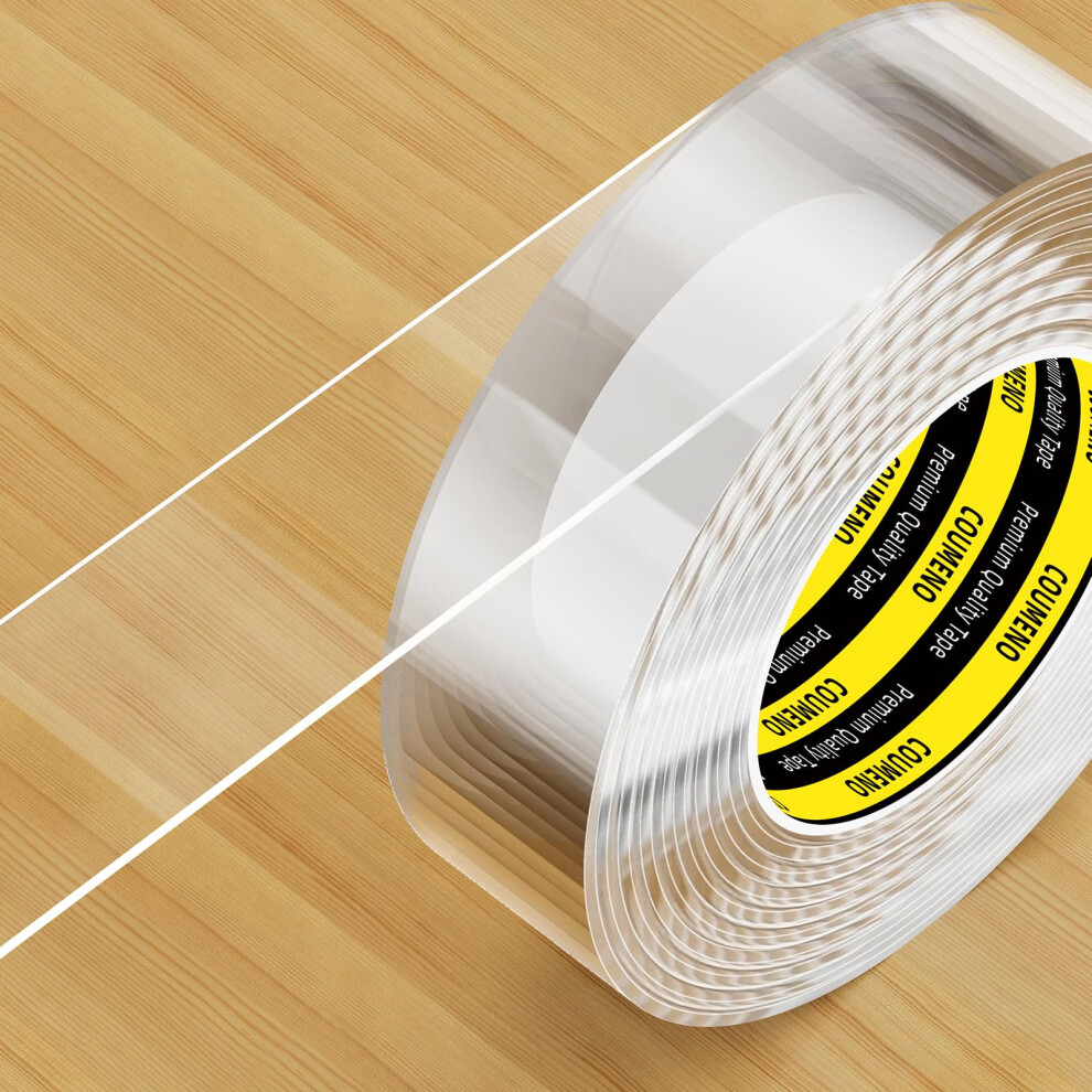 Clear Baby Corner Protectors, 30Mm X 3M, 2Mm Thick Edge Protector Strips With Strong Adhesive. Transparent Baby-Proof Edge Corner Guards For Coumeno