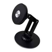 Adjustable Magnetic Stand for Split Keyboards Phones Tablets & PCs 360-Degree Rotation Adjustable Black