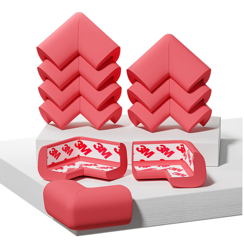 Baby Corner Protectors,Baby Proofing Foam Edge Guard,Table Protectors For Kids,Suitable For Coffee Table Desk Furniture Fireplace Sharp Fozobaiy