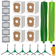 Zubehör für   Max 705 Vac,  504 Vac Saugroboter, Haupt- und Seitenbürste, HEPA-Filter, Staubbeutel