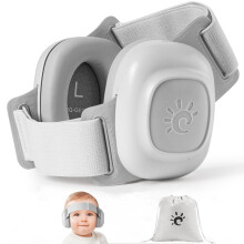 Baby Ear Defenders, Noise Reduction Earmuffs for 0-48 Months,SNR 27dB, Soft Earpads,Adjustable Headband,Comfortable Toddler Headphones Against Hearing