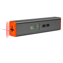 Laser-Wasserwaage mit 90/180-Libellen und Magnet - Vielseitig Einsetzbar und Tragbar - Laser-Wasserwaage zum Aufhängen