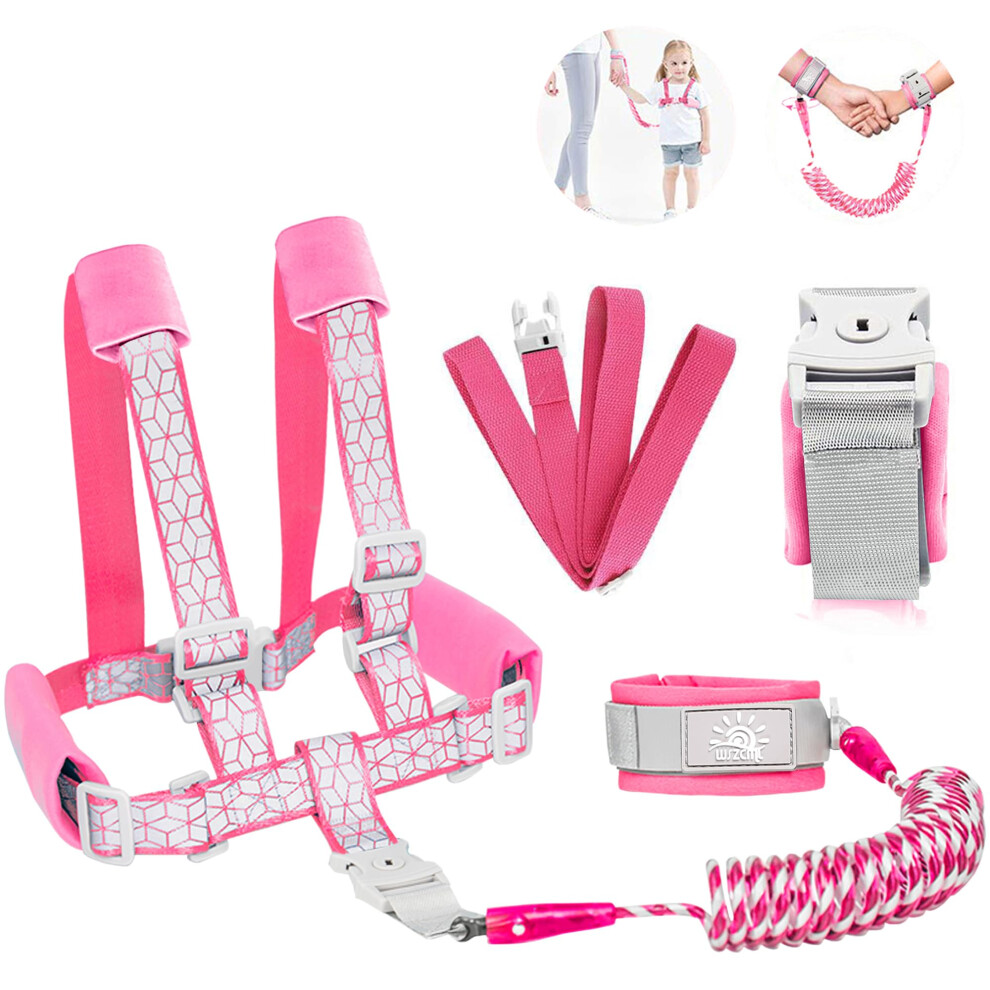 Toddler Leash For Walking, Toddler Safety Harnesses Leashes, Safety Harness With Lock For Kids, Anti Lost Wrist Link For Toddlers ?Upgrade With 5051225975371