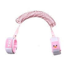 Eidyer Anti Lost Safety Wrist Link Belt, Children Harness Belt Safety Adjustable 1.5M/4.92ft Baby Toddler Reins Safety Strap Leash Walking Hand Belt