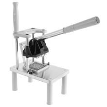 Gewerblicher Gemüseschneider, Obstschneider, Robuster Edelstahl-Lebensmittelwürfeler, Professioneller Pommes-Frites-Schneider für Tomaten