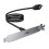 Front Panel Type-C Adapter Motherboard Header USB3.2 Type-E Key-A 20-Pin Connector to USB-C with PCIe Bracket 70cm 1