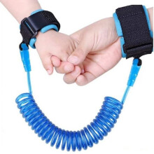 OrionMart Anti Lost Wrist Link Belt for Toddlers Safety Leash Boys & Girls ? Soft Comfortable Breathable Wrist Reins 1.5M for Travel & Walk ?Wrist