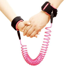 OrionMart Anti Lost Wrist Link Belt for Toddlers Safety Leash Boys & Girls ? Soft Comfortable Breathable Wrist Reins 1.5M for Travel & Walk ?Wrist
