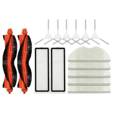Zubehör für Saugroboter S40C / E101: Hauptbürste, Seitenbürste, Wischtuch, HEPA-Filter, Ersatzteile
