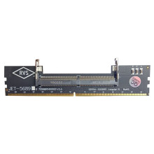 DDR5-Speicheradapterkarte für Laptops und Desktop-PCs: Speichererweiterungsadapter für Notebooks und PCs mit Stabiler Stromversorgung
