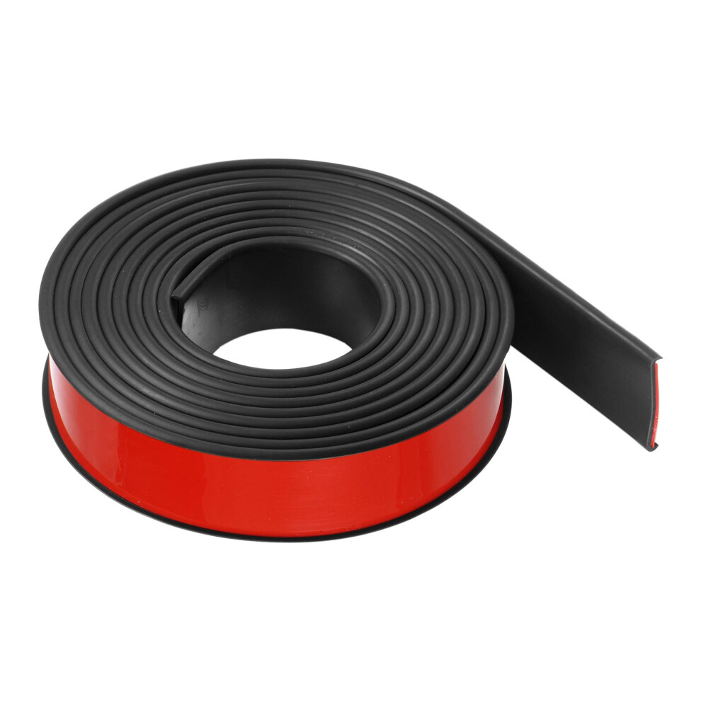 Sourcing Map U-Shape Edge Banding 1-1/4" X 9.8Ft (32Mm X 3000Mm) Self Adhesive Tpe Flexible Veneer Edging Edge Protector For Furniture Cabinet Table