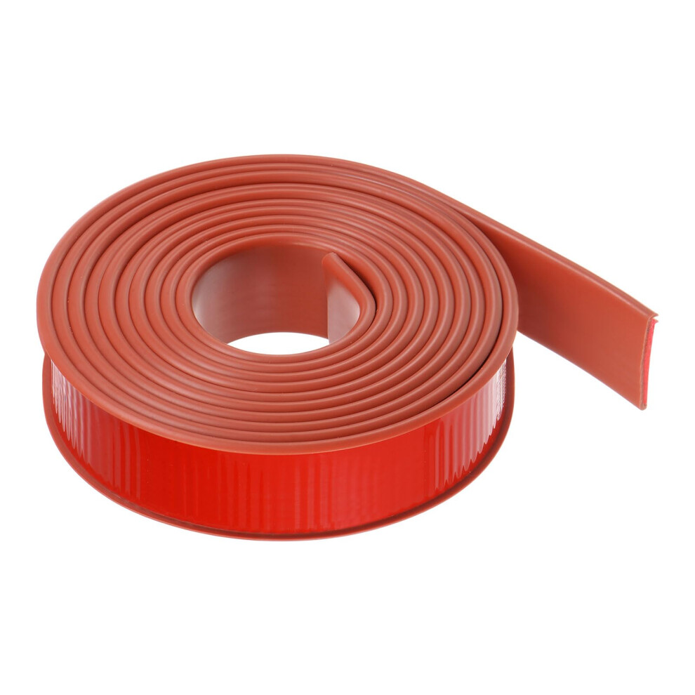 Sourcing Map U-Shape Edge Banding 1-3/16" X 9.8Ft (30Mm X 3000Mm) Self Adhesive Tpe Flexible Veneer Edging Edge Protector For Furniture Cabinet Table