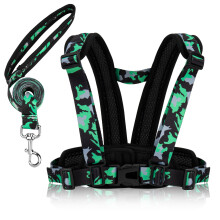TAOPE Safety Walking Harness & Reins, Adjustable Harness for Children Playing, Parent-Child Activities, Outdoor Sports Running - Green