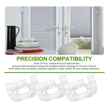 3 Pack Cordless Honeycomb Shade Lift Handles Replacement Parts for Graber Bali Springs Blinds Shades