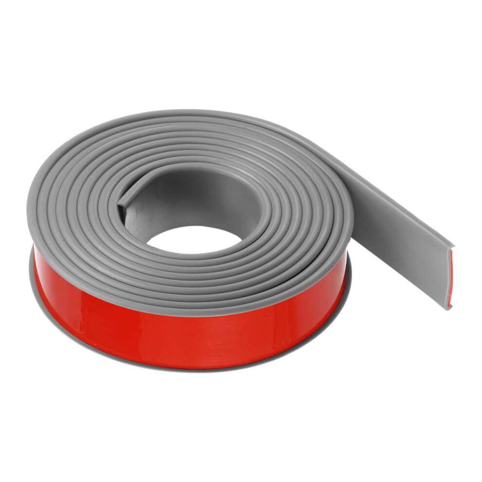 Sourcing Map U-Shape Edge Banding 1-1/4" X 9.8Ft (32Mm X 3000Mm) Self Adhesive Tpe Flexible Veneer Edging Edge Protector For Furniture Cabinet Table