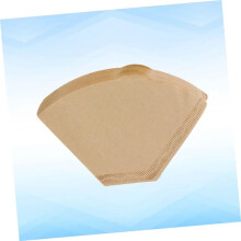 300 Filtros de Papel de Filtro de Café Sin Blanquear, Seguros, Sin Olor, de Alta Calidad, para Cafeteras y Amantes del Café. Evita Derrames.