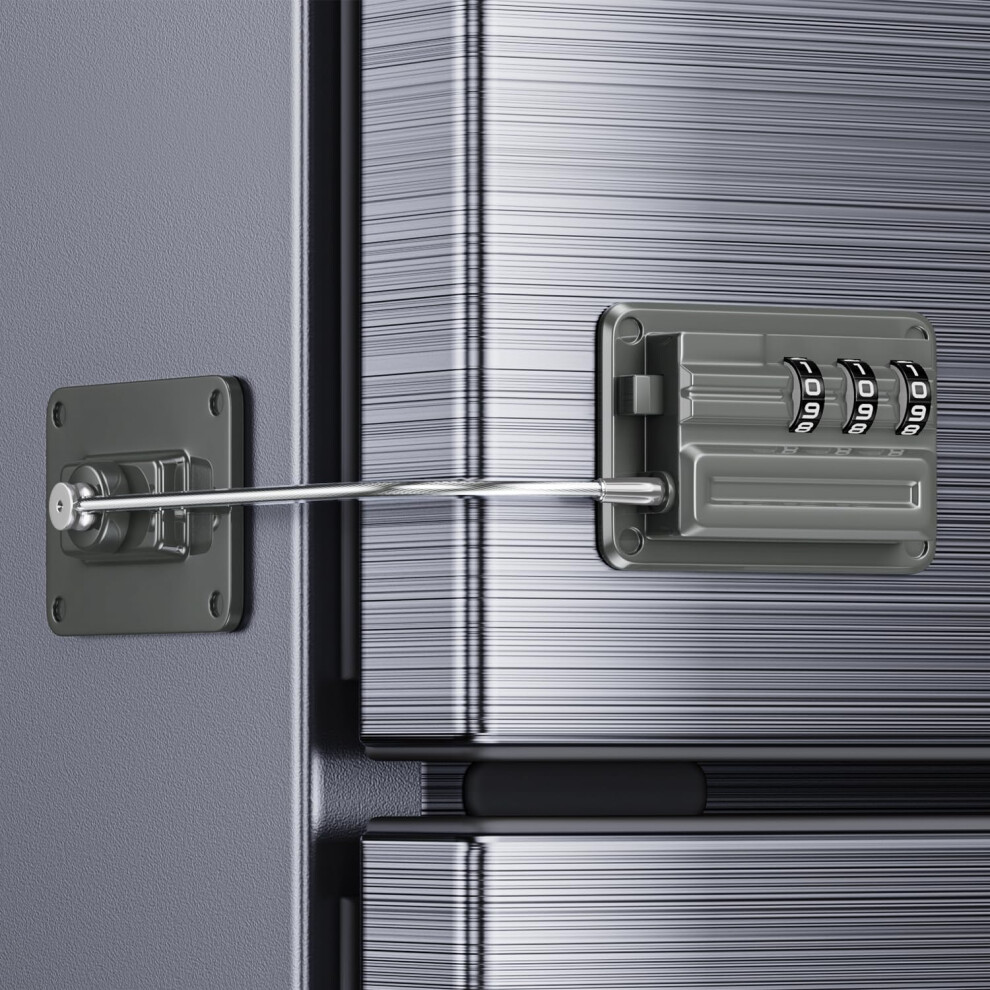 Upgraded Window Safety Lock, Refrigerator Combination Locks, Changeable Password Fridge Locks For Kids, Toddlers And Children, Child & Baby Proofing Wilniry