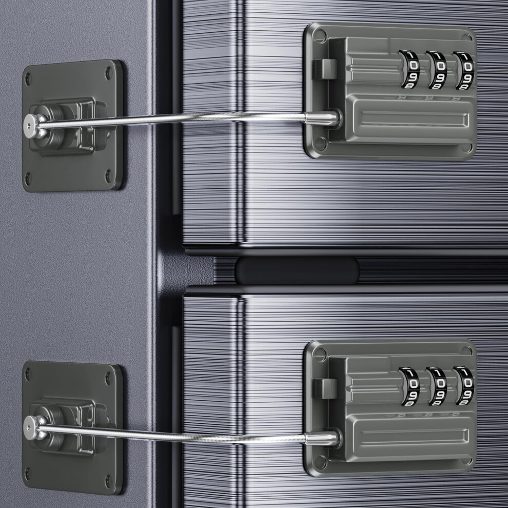 Upgraded Refrigerator Combination Locks- Changeable Password Fridge Locks For Kids, Toddlers And Children, Child & Baby Proofing Safety Door Lock For Wilniry