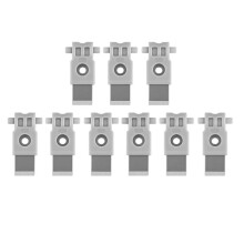 9 Stück Filamentschneider für  X1/X1C/P1S Ersatz-Filamentschneider-Ersatzteile für Bambu 3D-Druckerzubehör