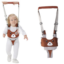 IULONEE Baby Walking Harness Mesh Handheld Toddler Helper Assistant Adjustable Child Walker Help Standing Up and Walking Belt Learning Helper Infant