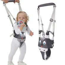 IULONEE Baby Walking Harness Breathable Mesh Handheld Toddler Helper Assistant Child Walker Help Standing Up and Walking Belt Learning Helper Infant
