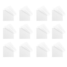 Note Adesive Trasparenti 600 Pezzi-Note Adesive Trasparenti Autoadesive Impermeabili per Lettura, Casa, Ufficio, Scuola (3X3 Pollici)