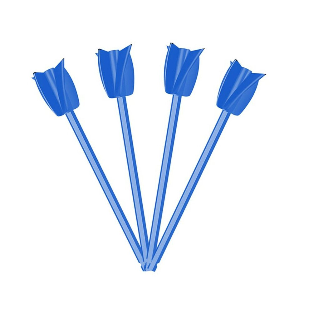 4Pcs Epoxy Mixing Stick Paint Stirring Rod Putty Cement Paint Mixer Attachment With Drill Chuck For Oil Paint() 6033952797586