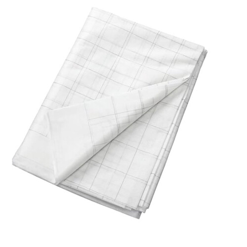Fusible Interfacing with 2''X2'' Grid Nonwoven Layout Iron  Polyester/Rayon Interfacing for DIY Crafts Supplies
