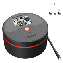 Caméra Endoscopique Portable et Pliable de 2,4 Pouces avec 8 LED, Caméra D'Inspection Étanche IP67 pour Canalisations